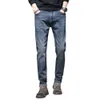 2024 Spring New Product Men's Jeans Elastic Slim Fit Spring Wear Men's Pants Fashion Retro Denim Pants Men's Pants