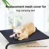 Gravestones Mesh Fabric Mat Indoor Outdoor Cooling Elevated Home Pet Cot Cushion Portable Dog Bed Washable Replacement Cover Moistureproof