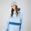 Chaquetas SEARIPE Chaqueta de esquí Hombres Mujeres Sudaderas de esquí Impermeable A prueba de viento Transpirable Sudadera con capucha Deportes al aire libre Snowboardwear Tops