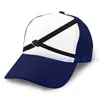 Ball Caps Fashion Fake Seat Belt Basketball Cap Men Women Graphic Print Black Unisex Adult Hat