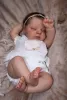 Куклы NPK 50 см мягкого тела Reborn Baby Girl Peachs Peachs кукла с 3D -кожей.