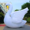 6mh (20 pieds) avec vendeur Livraison gratuite Mascotte de cygne gonflable géant personnalisé pour décoration d'événements de ville ou en publicité gonflables