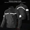 Sommer Motorradjacke Mesh Oxford Motocross Racing Jacke mit Schutzausrüstung Männer Frauen Moto GP Motorrad Reitjacke 4XL 240227