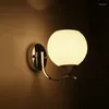 Vägglampa lampor ledde sängljus sovrum vardagsrum modern minimalistisk gång trappa belysning inomhus glas badrum fixtur