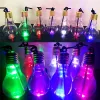 Forma de lâmpada brilhante garrafa de água barra produtos 300ml 400ml 500ml led novidade iluminação copo claro rgb lâmpada bebida suco leitoso cozinha ll