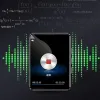 Jogadores Portátil MP3 Player Bluetooth 5.0 Música Stereo Speaker Mini MP4 Reprodução de Vídeo com Tela LED Gravação de Rádio FM