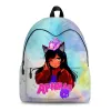 バックパックゲームAphmau School Bags Children's Backpack Boy Girls Fashion BookBag Casual Women rucksack aphmau Bagティーンエイジャーラップトップバックパック