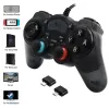 Manettes 7 en 1 contrôleur de jeu filaire pour PS3/PS4/Switch/PC Console de jeu manette de jeu avec convertisseur OTG accessoires de jeu