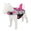 Jackets Dog Life Vest Summer Pet Dog Life Jacket Vest Clothes Life Vest Collar Harness Pet Swimming Summer Swimwear Scales Shark