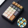 Keyboards Ergonomic Mini Digital Accounting Keyboard Laptop Number Pad USB Wired Numpad M76A