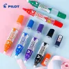 Markers 6Pcs Japanese Stationery Pilot Whiteboard Pen EcoFriendly Nontoxic 2.3mm Erasable Marker Refillable Ink Office School Supplies