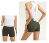 Al Sport-Yoga-Shorts für Damen, AL-088, Fiess-Taille, schmal, schnell trocknend, atmungsaktiv, hochelastisches Nylonmaterial, Hose für Damen