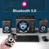 Lautsprecher HiFi 3D Stereo -Lautsprecher Buntes LED LED LED LEGEL AUX USB Kabel Wireless Bluetooth Audio Home Theatre Surround Sound Bar TV TV TV