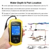 Finders echo Sounder Fish Finder voor vissen Sonar Fish Finder FFC11081 Hot Sale Alarm 100m draagbare Sonar Fish Finders Fishing Lure