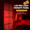 840 pièces LED lampe de panneau de thérapie par la lumière rouge pour le visage Anti-âge 3600W thérapie par la lumière infrarouge proche soulagement de la douleur corporelle outils de physiothérapie