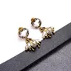 Luxur Designer Fashion Charm Earrings Ladies Bee Pendant Earrings for Women Party Lovers Gift Engagement Jewelry232L