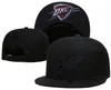 Oklahoma City''Thunder''ball Caps 2023-24 modmästare baseball snapback män kvinnor sol hatt broderi vår sommar mössa grossist strapback casquette