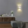 Lampada da parete White Sconce 5W G9 LED LEGGIO COPERCHIO MODERNO MODERNO PER OFFICIO PORVA STAILE CAMERA