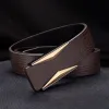 Ceintures 2020 marque ceintures pour hommes femmes unisexe mode brillant café conception haute qualité taille Shaper en cuir véritable ceintures
