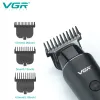 Trimmers Vgr Hair Clipper Oplaadbaar Haar Trimmer Elektrische baard Scheerapparaat Wireless Baper Haircut 0mm snijmes Clipper voor mannen V933