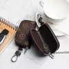 Дизайнерский чехол для ключей от автомобиля, мужской держатель для ключей из искусственной кожи, женский умный ключник на молнии, брелок для ключей, сумка-кошелек DM1H