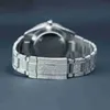 Najnowsze projektowanie na nadgarstek zegarek dla mężczyzn z certyfikowanym Diamondami Moissanite i VVS Clarity Strafowany styl hip hopu i niestandardowy rozmiar