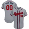 Camisa de beisebol personalizada imprimir camisa de equipe pessoal nome número listra hip hop roupas esportivas menwomenkids roupas 240228