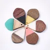 50pcs Resin & Wood Pendants Charm Mixed Color Teardrop for Jewelry Making DIY Bracelet Necklace Accessories Supplies 210720296s