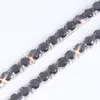 Yu Ying Hot Sale Special och unikt armband 3mm Black Moissanite Sterling Sier Tennis Chain