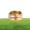 Кольцо для мужчины и женщины, дизайнерские кольца, брендовые ювелирные изделия, 2 цвета, унисекс, модные украшения7225975