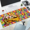 Almofadas Cool Batmans Grande Mouse Pad PC Jogo de Computador MousePads Mesa Teclado Tapetes Escritório Borracha Antiderrapante Mouse Tapete 40x90 30x80 CM