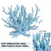 Artificial Coral Aquarium Fish Tank Decoration Landscape Ornament Accessories Supplies y240226