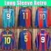 96 97 - 16 17 Rivaldo Retro Long Scercer Courcer Jerseys Xavi Puyol A. Iniesta Ronaldinho Suarez Ibrahimouic Giovanni Henry Hom