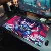 Kuddar oni Big Mouse Pad XXL Laptop Notebook Mats Gamer Mousepad Japan Gaming Mouse Pad Stor låsningskantning 1000x500mm Desk Mat