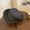 Japan och Korea Spring and Summer Par Light and Thin Casual Outdoor Sunshade Fisherman Hat
