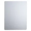 Tapis de souris en métal, tapis de souris en aluminium, étanche, pour clavier d'ordinateur, double face, dur, pour bureau