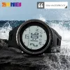 Orologi Skmei Orologi sportivi da uomo Doppio tempo Conto alla rovescia Orologio da polso 50m Impermeabile Led Digitale Orologi da polso Relogio Masculino 1246