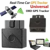 Rastreadores gps obd gsm carro gprs lbs/gps posição rastreamento localizador em tempo real rastreadores geo cerca dispositivos de alarme de excesso de velocidade