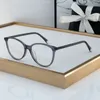 Designer marca olho de gato anti azul ray óculos leitura preto emoldurado óculos de sol mulher quadro óptico acetato moda óculos 1.61 1.67 lentes de prescrição ch3460
