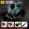 Auto 1:16 70 km/h Brushless RC Auto con luce LED 4WD Auto telecomandate Ad alta velocità Drift Monster Off Road Truck VS Wltoys 144001 Giocattolo