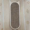 Skrapare väggmonterad kattskrapstolpe för vuxna kattkattar, sisal kattskrapning, skrapare för katthälsa