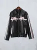 Élégant Bow Y2k cuir Polo-cou veste femme fermeture éclair à manches longues femme Overzied Cool manteau automne Chic moto streetwear 240227