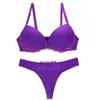 Sutiãs conjuntos 2024 sexy sutiã renda roupa interior para mulheres sem forro preto azul verde rosa bege roxo lingerie feminina