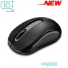 Souris Véritable Original Rapoo M10 2.4 Ghz Mini USB Optique Sans Fil Souris Pour Ordinateur De Bureau Ordinateur Portable Souris Livraison gratuite