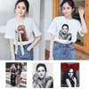 3 pieces/bag Personality fashion large girl print digital color printing fabric patchwork decorative repair clothes T-shirt portrait cloth stickers