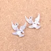 150pcs Antique Silver Bronze Plated eagle hawk Charms Pendant DIY Necklace Bracelet Bangle Findings 20 20mm287o