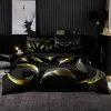 Ensemble de literie de motifs de plumes brillantes Cover Duvet 240x220 avec taie d'oreiller, couverture de courtepointe 220x260, superfice en fibre de lit en fibre reine des rideaux transparents