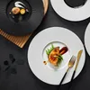 Assiettes à Steak Simple nordique, vaisselle occidentale verticale créative pâtes françaises salade de fruits, ustensiles de cuisine décorations pour la maison