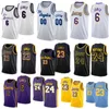 Basket James Jersey 6 LeBron City Cade Piston Cunningham Det Black 2022 2023 City Jerseys