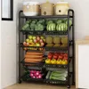 Кухонная полка для хранения SH Aoliviya, корзина, напольная, бытовая, фруктовая, овощная, многофункциональная, многослойная